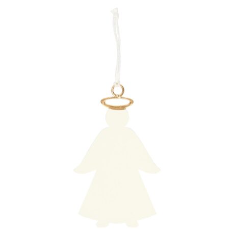 engel met halo om te hangen metaal off white hoog 11 cm breed 6.5 cm ib-laursen angel for hanging with halo my nostalgic christmas1