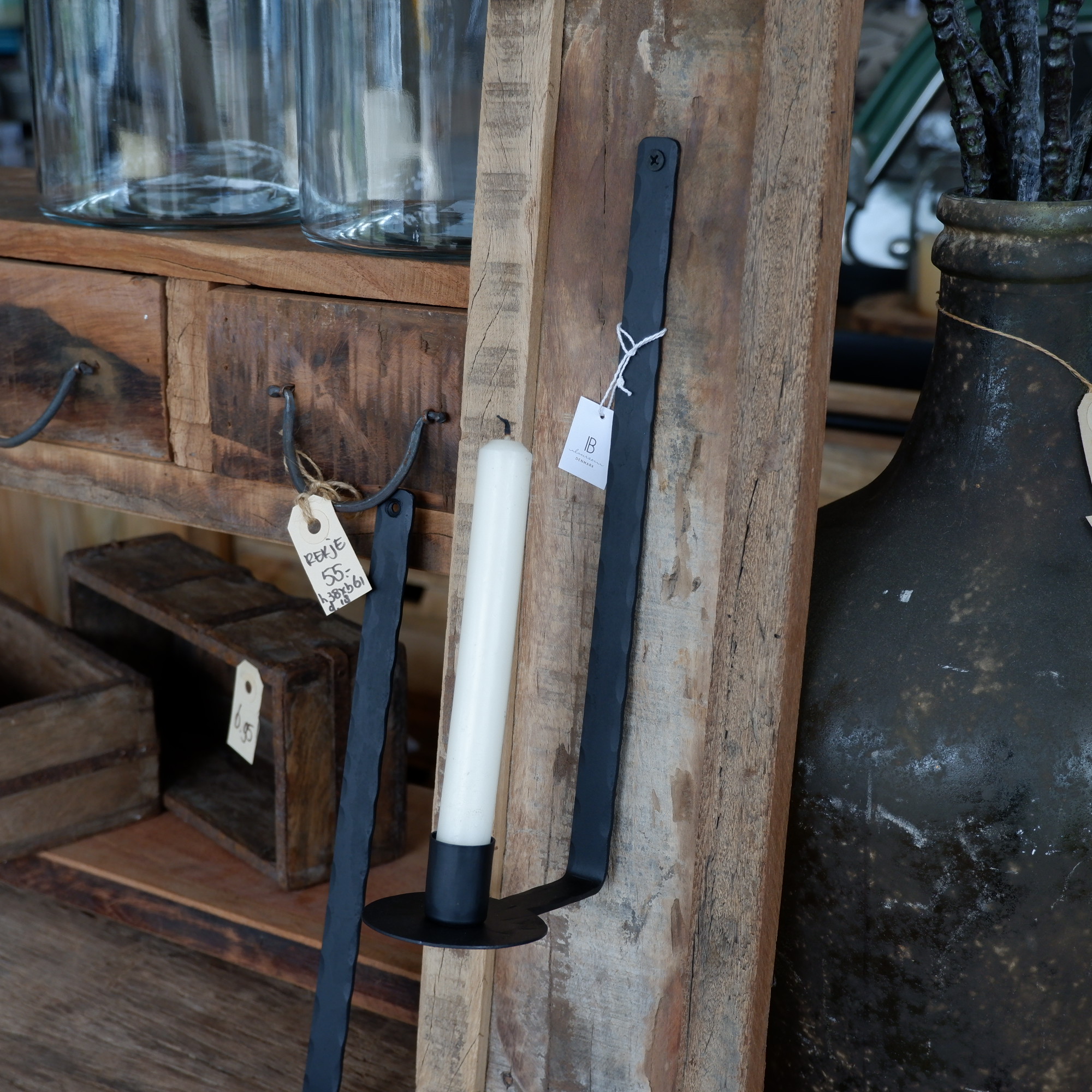 Wandkandelaar voor dinerkaars - Afbeelding 6