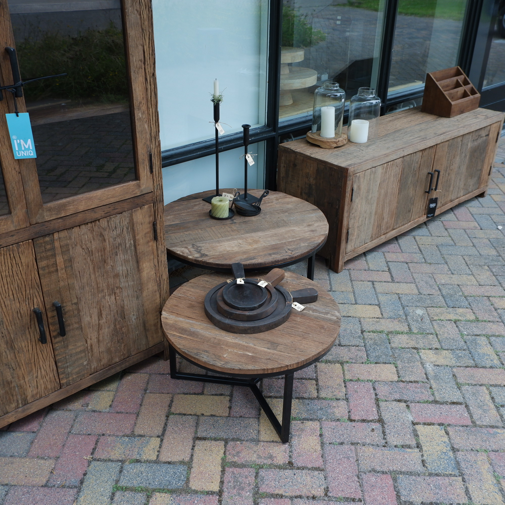 Bijzet-salontafel rond Dirk small en/of large GERESERVEERD - Afbeelding 12