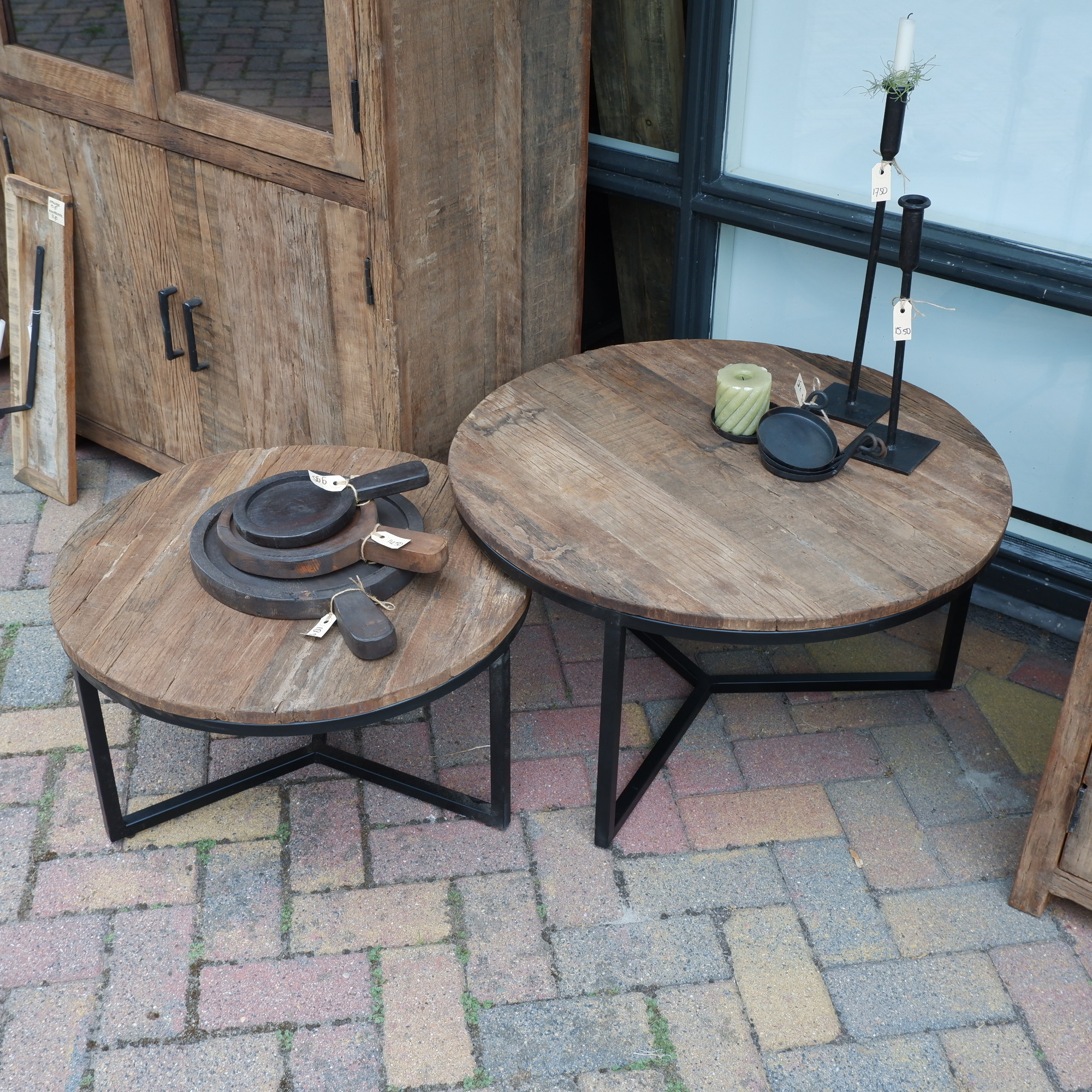 Bijzet-salontafel rond Dirk small en/of large GERESERVEERD - Afbeelding 13