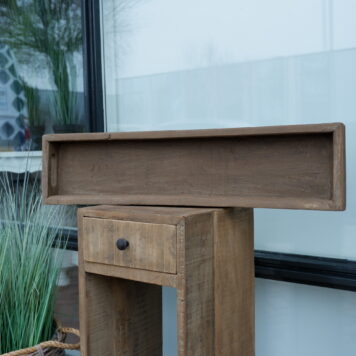 dienblad extra lang old wood truckwood taupe 75.5 cm lang1