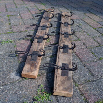kapstok truckwood 5 haken 90 cm breed