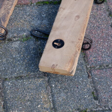 kapstok truckwood 5 haken 90 cm breed5