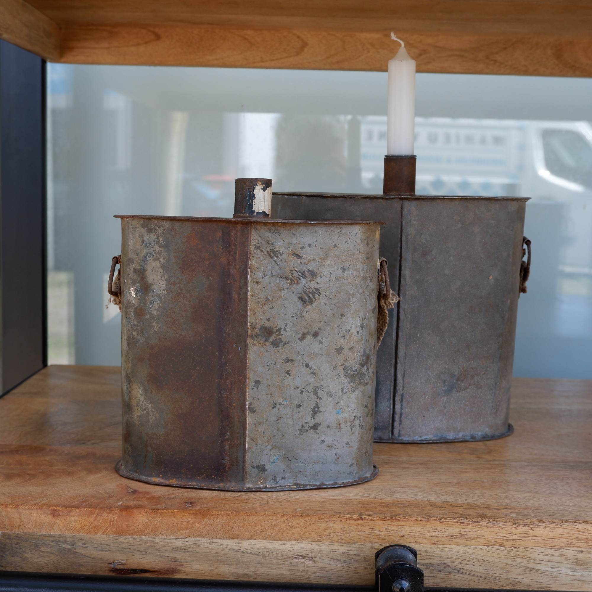 Oude veldfles zink - Afbeelding 8