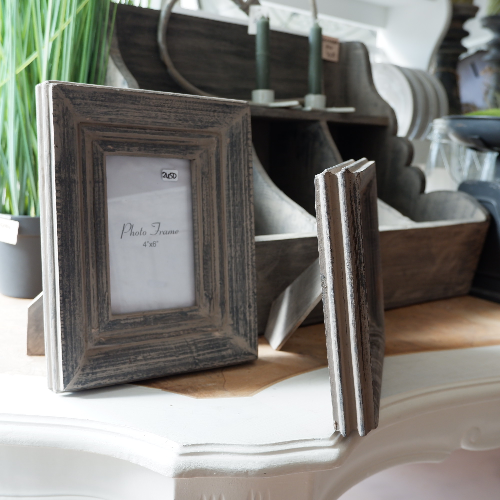 Fotolijst ash grey 26x20 cm voor foto 10x15 cm - Afbeelding 6