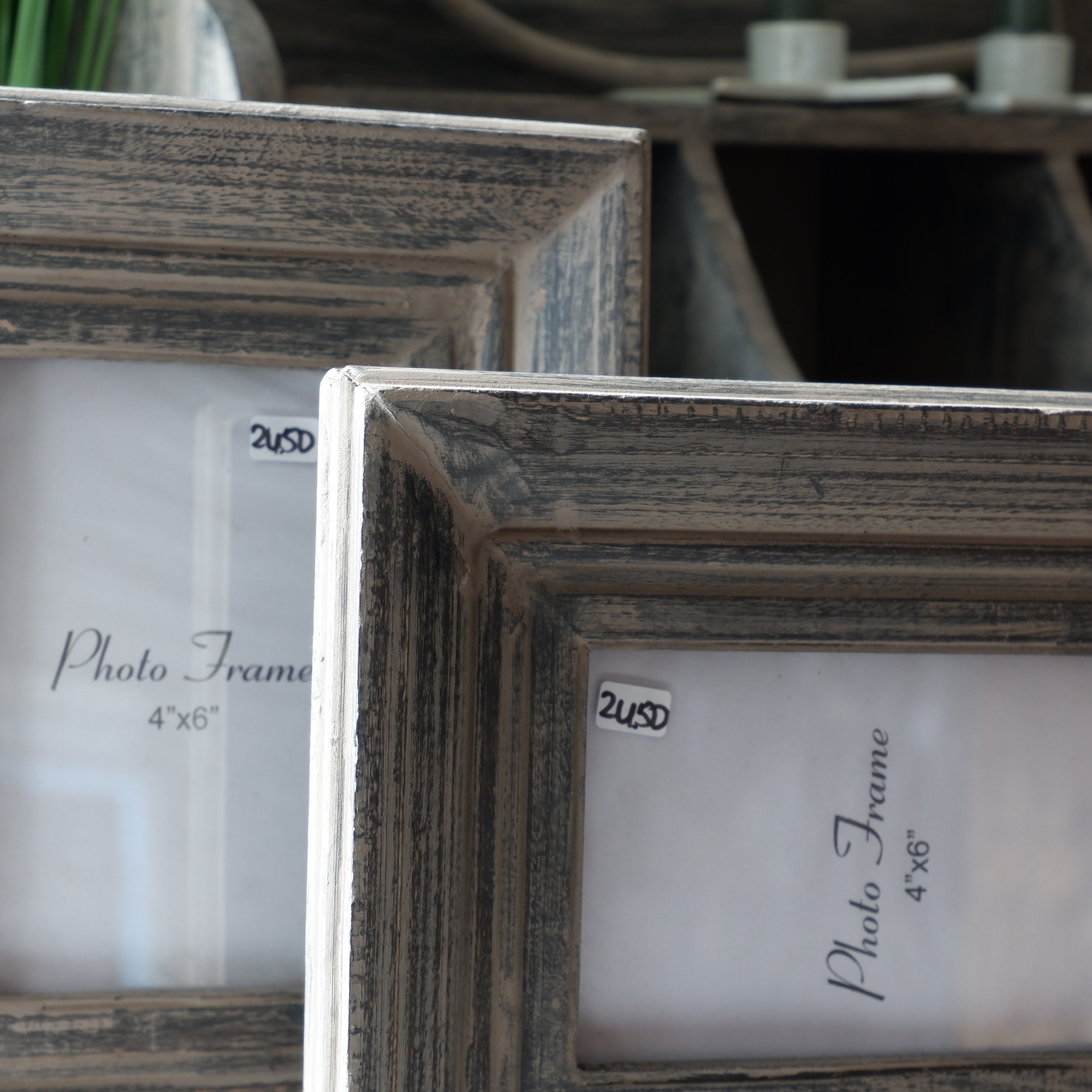 Fotolijst ash grey 26x20 cm voor foto 10x15 cm - Afbeelding 3