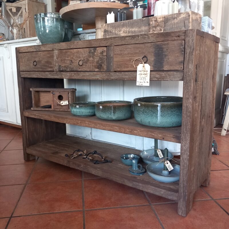 Blaker kandelaar voor dinerkaars zeeblauw - Afbeelding 4