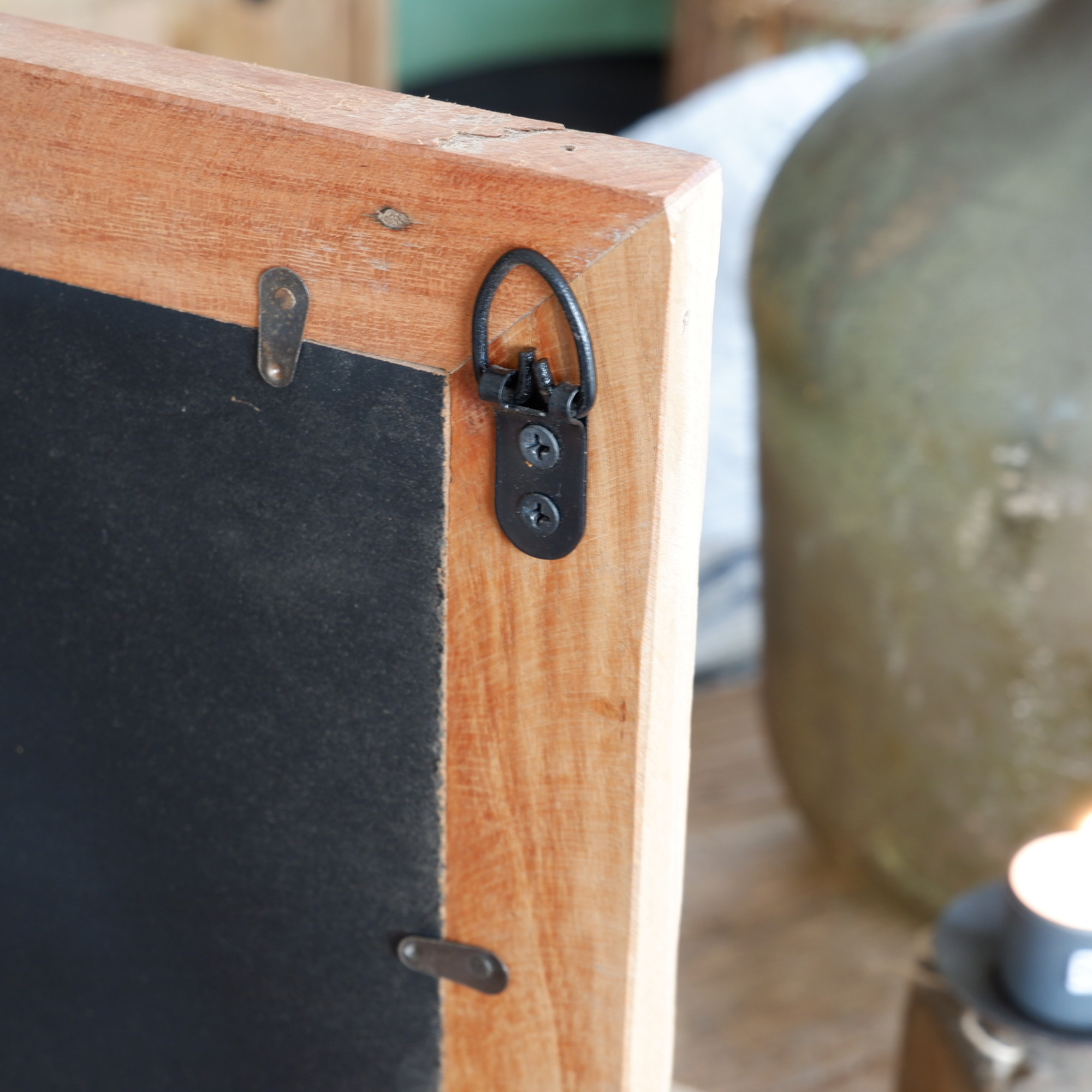 spiegel truckwood 2 lades oud hout hoog 40 cm breed 54 cm diep 13 cm6