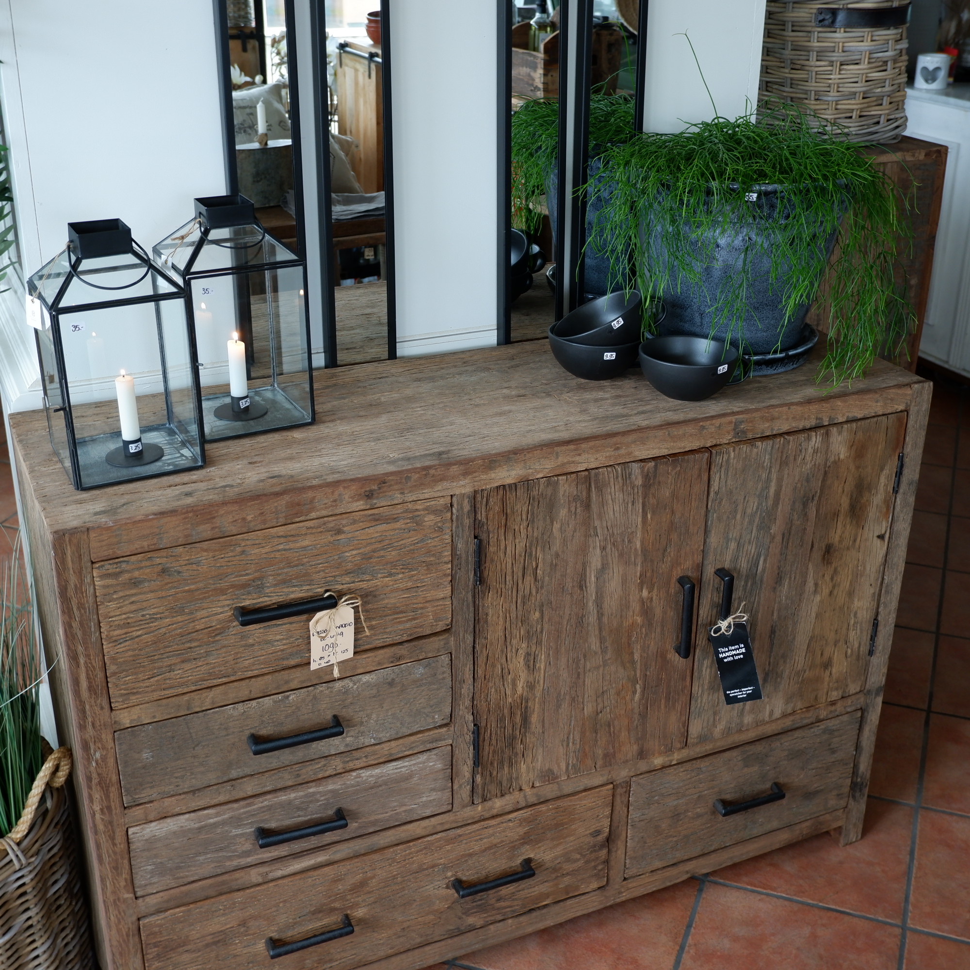 Badkamermeubel-dressoir Madrid 5 lades 2 deuren - Afbeelding 4