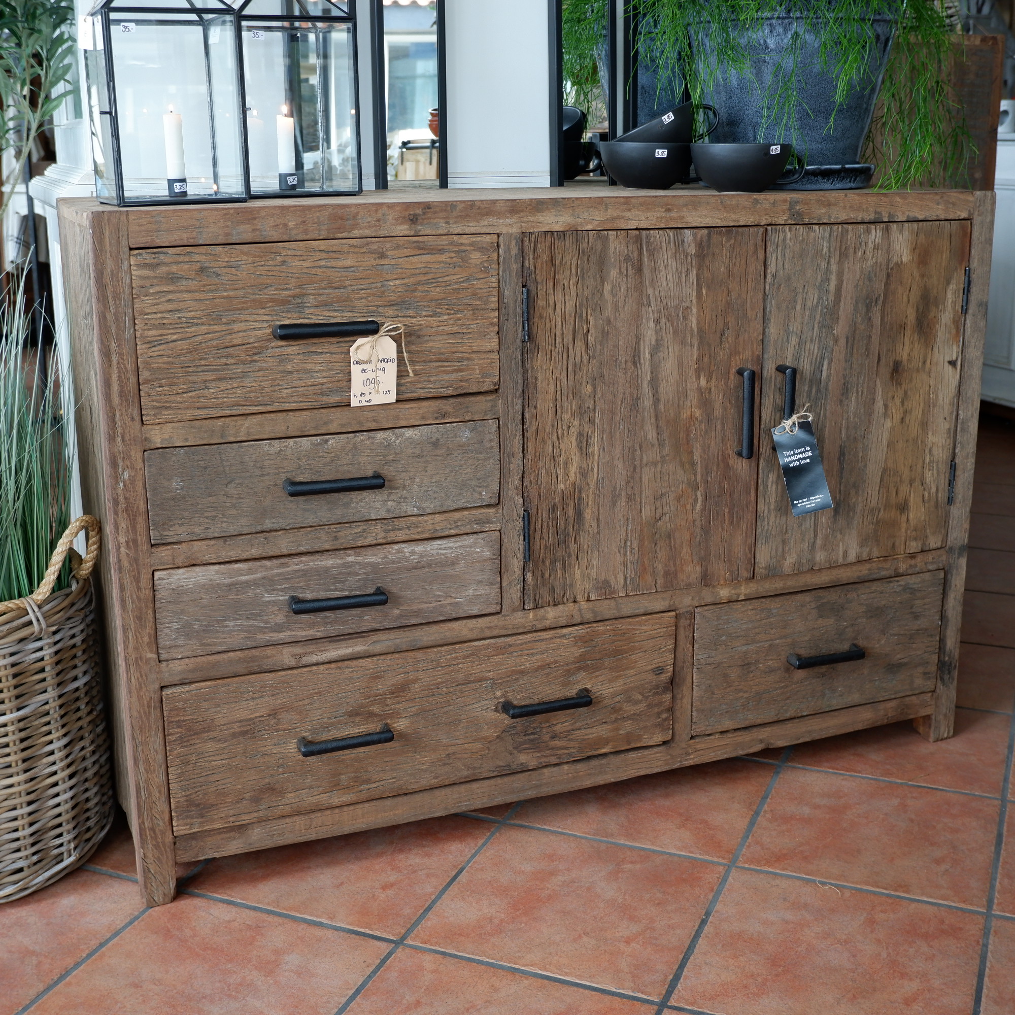 Badkamermeubel-dressoir Madrid 5 lades 2 deuren - Afbeelding 5