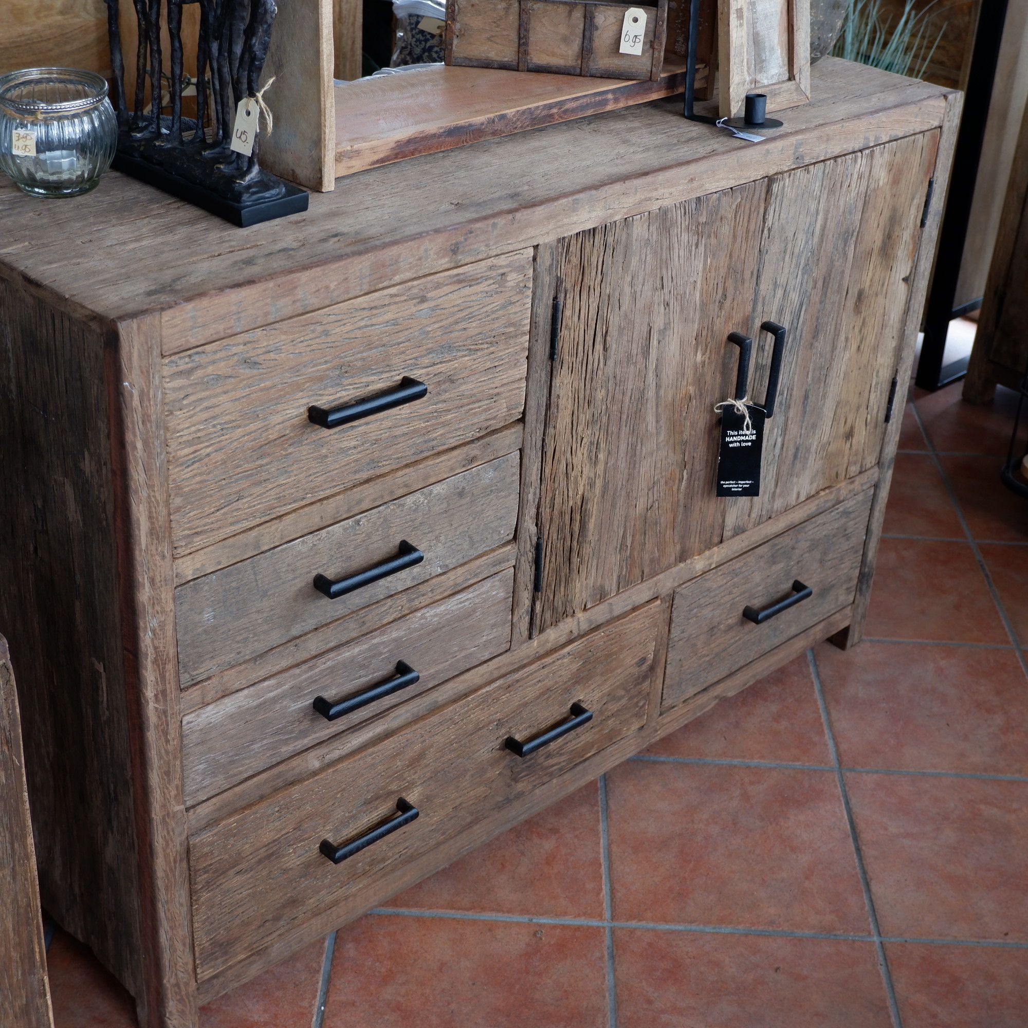 Badkamermeubel-dressoir Madrid 5 lades 2 deuren - Afbeelding 9