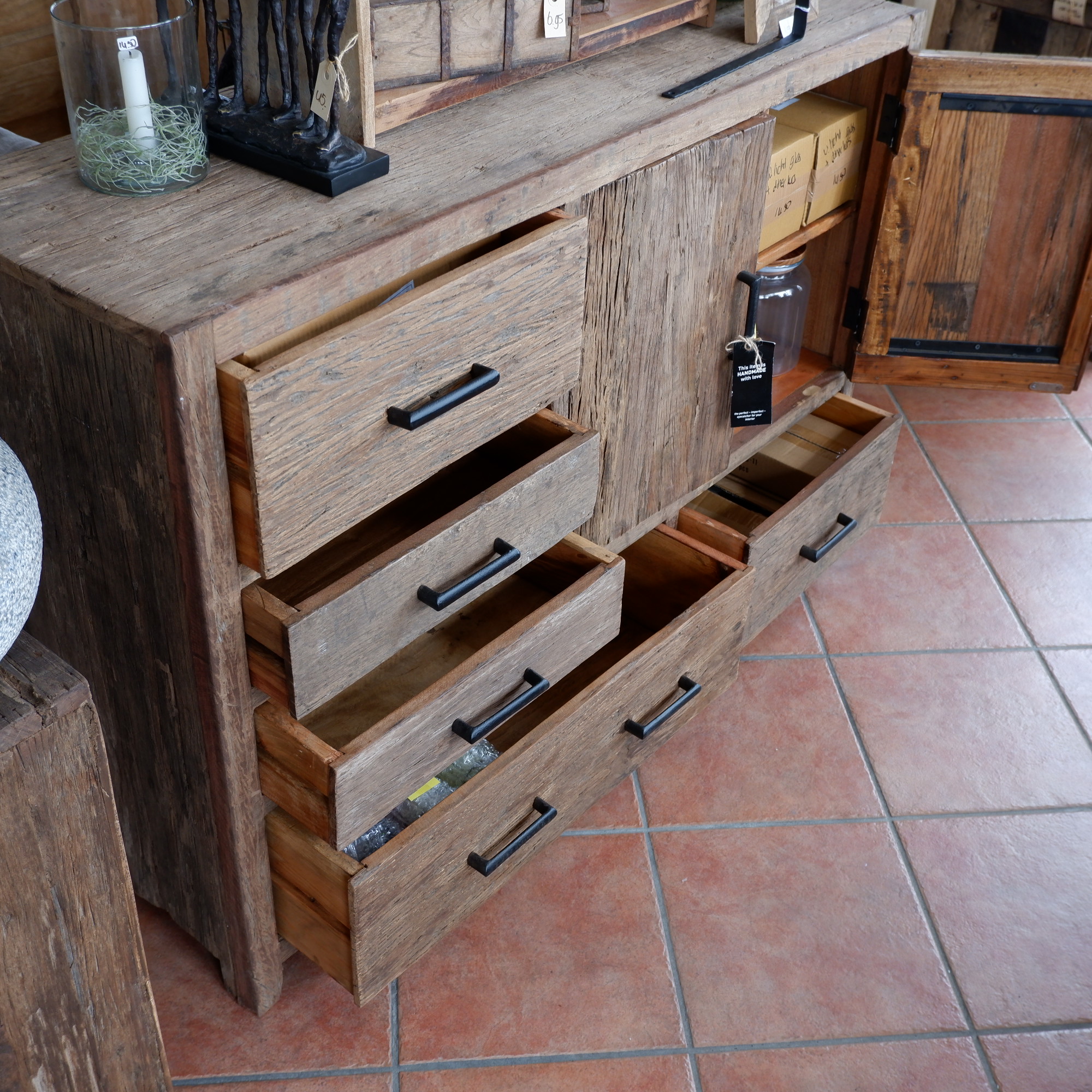 Badkamermeubel-dressoir Madrid 5 lades 2 deuren - Afbeelding 8