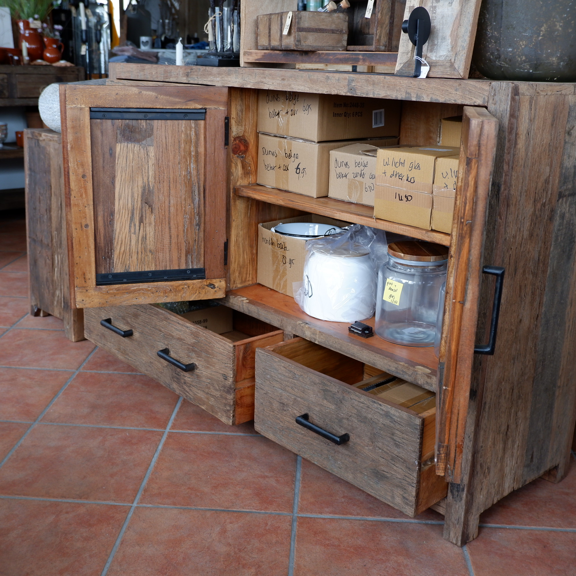 Badkamermeubel-dressoir Madrid 5 lades 2 deuren - Afbeelding 10