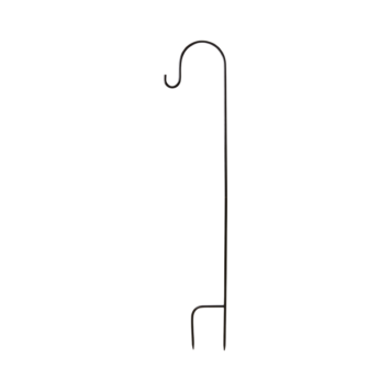 herdersstaf tuinhaak 150 cm hoog enkel grijs zwart staal affari of sweden bodil lantern holder black grey