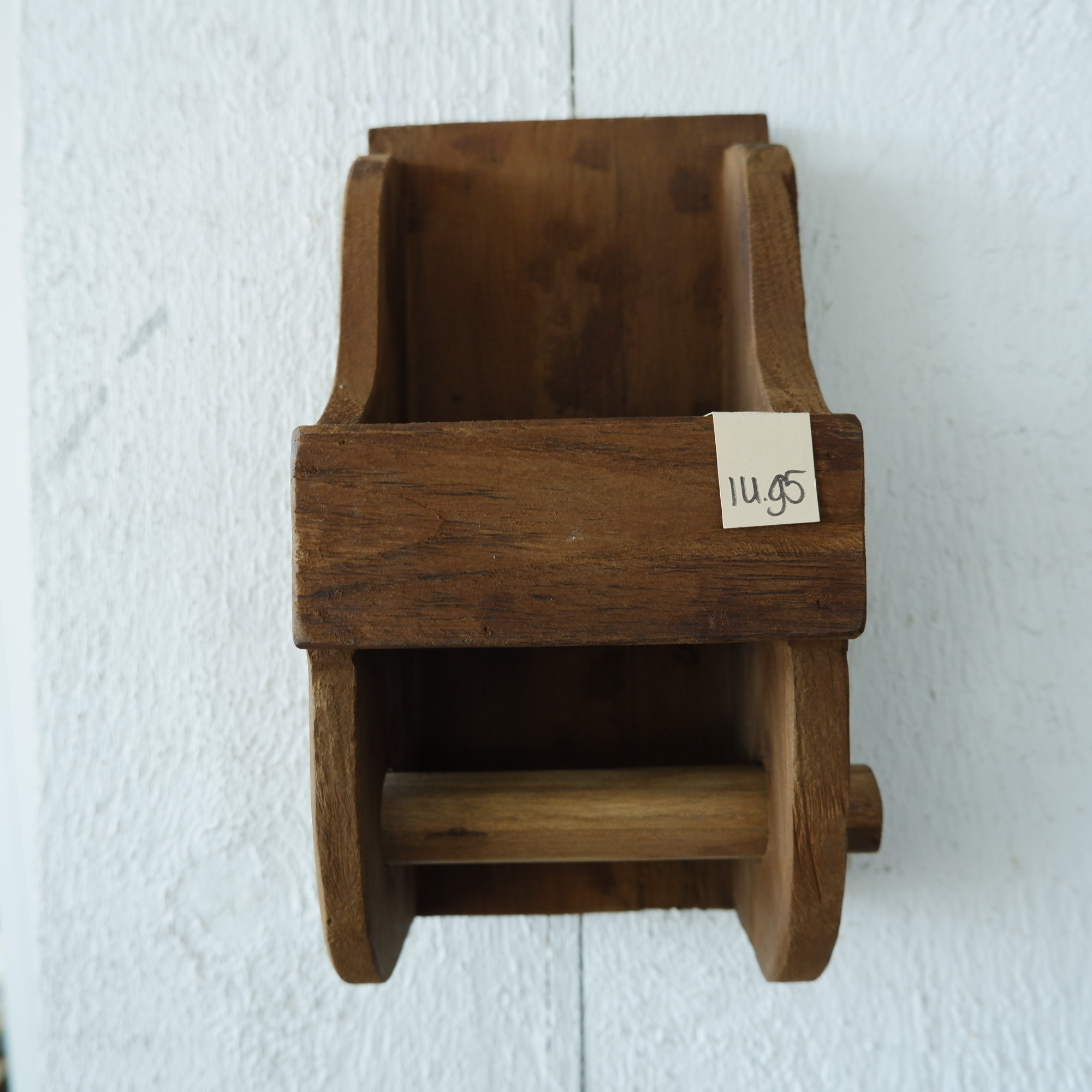 Toiletrolhouder oud teak - Afbeelding 8