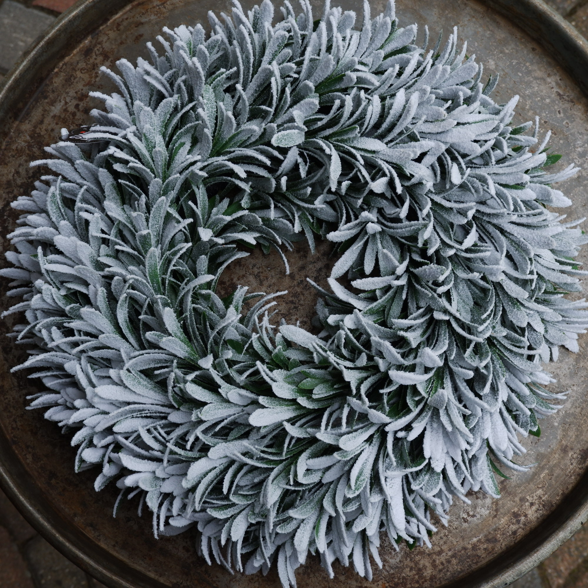 Besneeuwde krans Ø45 cm - Afbeelding 7